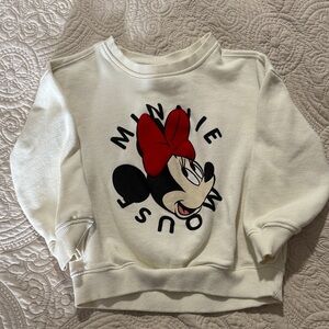 Zara Cream Disney Sweatshirt